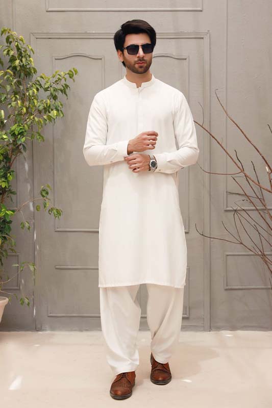 White Kameez Shalwar