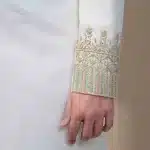 Off -White Handmade Embroidered Sherwani (S 1)