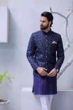 Royal Blue Prince Coat (P 5) - Image 5