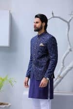 Royal Blue Prince Coat (P 5) - Image 6