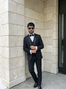 Designer Suit for Men in Black Premium Formal Wear